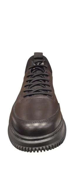 KOMCERO 4K9169-2297 KAUÇUK TABAN ESNEK DERİ ERKEK AYAKKABI - Resim 5