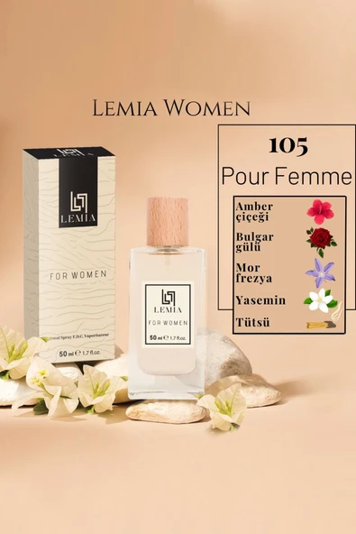 LEMİA 105 Largo Pour Femme Kadın Edc 50ml