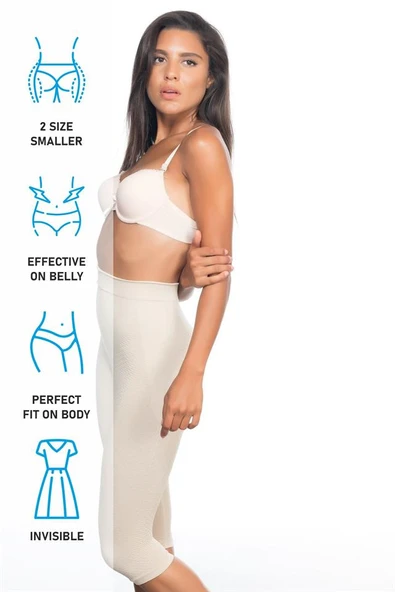 Ten Emay 2040 Anti Selülit Boxer Korse - Resim 7