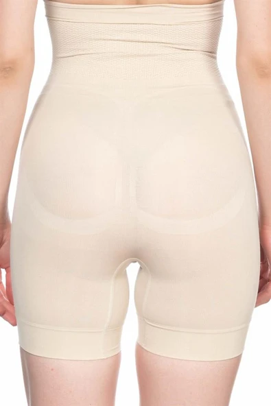 Ten Emay 2056 Yüksek Bel Masajlı Uzun Paça Korse - Resim 4