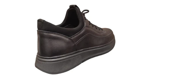 KOMCERO 4K9169-2297 KAUÇUK TABAN ESNEK DERİ ERKEK AYAKKABI - Resim 3