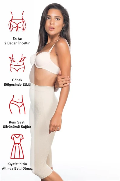 Ten Emay 2040 Anti Selülit Boxer Korse - Resim 6