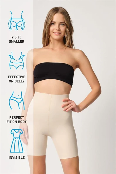 Ten Emay 2707 Lazer Yüksek Bel Paçalı Korse - Resim 7