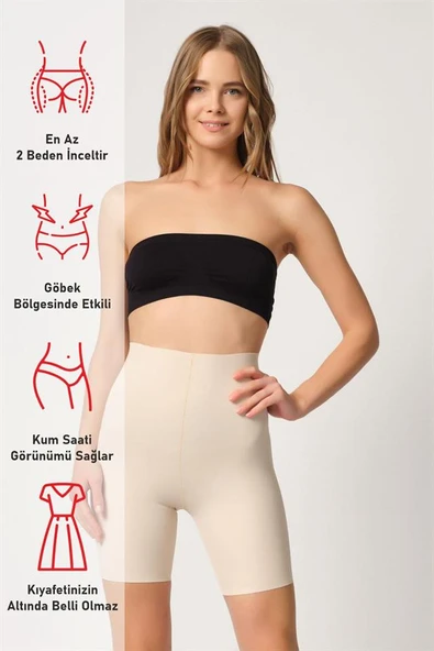 Ten Emay 2707 Lazer Yüksek Bel Paçalı Korse - Resim 6