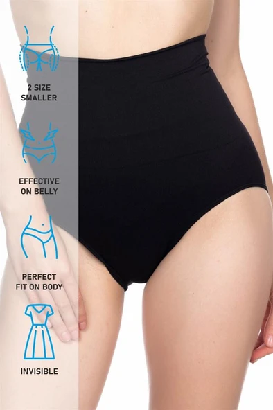 Siyah Emay 2200 Pantolon Slip Korse - Resim 2