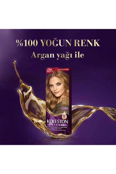 Koleston Intense Saç Boyası 7/3 Fındık Kabuğu - Salon Kalitesi - 2