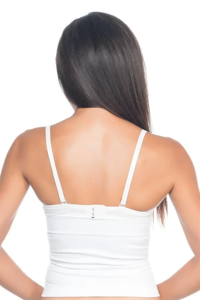 Beyaz Emay 2026 Agraflı Korse - Resim 11