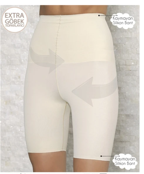 Moonlight 4007 Göbek Toparlayıcı Şort - Resim 3
