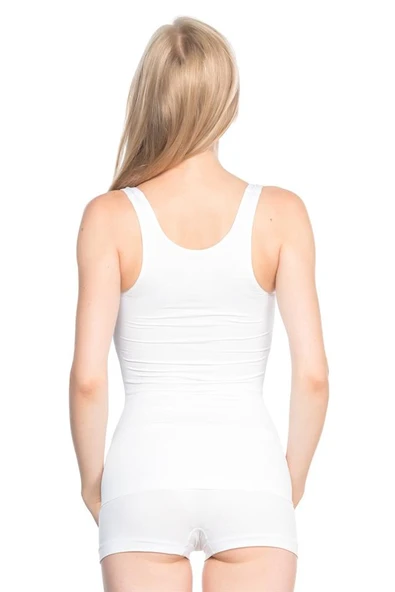 Beyaz Emay 5010 Korse Atlet Korse - Resim 4