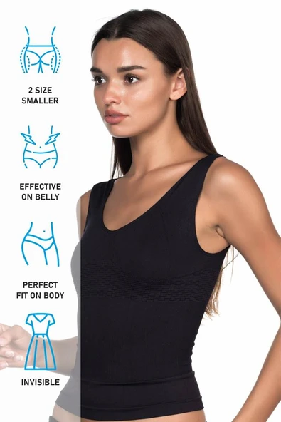 Siyah Emay 5012 Atlet Korse - Resim 7