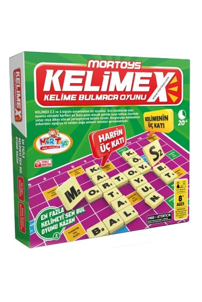 Mor Toys Kelimex, Kelime Bulmaca Oyunu