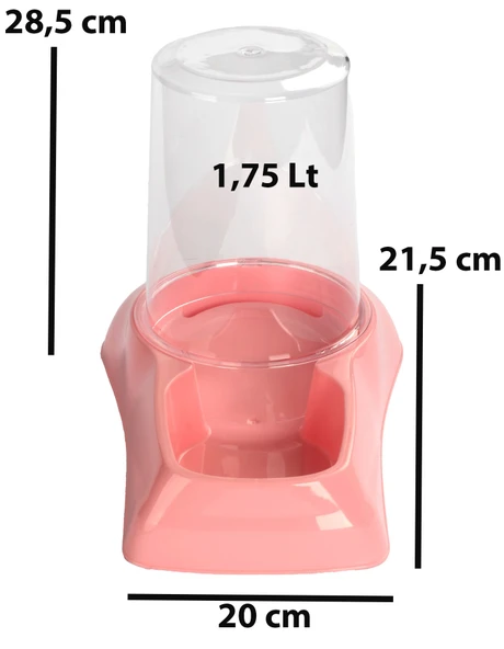 Hazneli Su ve Mama Kabı 1,75 LT