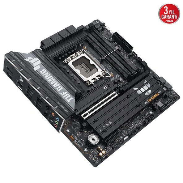 ASUS TUF GAMING B860M-PLUS WIFI7 DDR5 HDMI-DP PCIE 5.0 1851p mATX - Resim 5