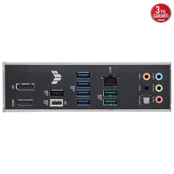 ASUS TUF GAMING B860M-PLUS DDR5 HDMI-DP PCIE 5.0 1851p mATX - Resim 8