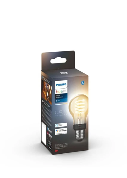 Philips Hue 7W Filament A60 E27 Akıllı Ampul Aydınlatma - 3