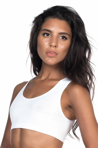 Beyaz Emay 4051 Büstiyer Korse - Resim 5