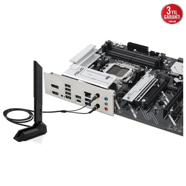 ASUS PRIME B840-PLUS WIFI-6E DDR5 HDMI-DP PCIE 4.0 AM5 ATX - Resim 7