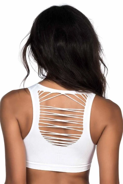 Beyaz Emay 4051 Büstiyer Korse - Resim 4