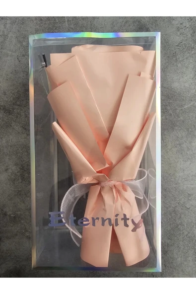 Okaliptuslu Eternity Pembe Gül Hediyelik Kutulu Özel Gün Buketi Sevgililer Günü - Resim 4
