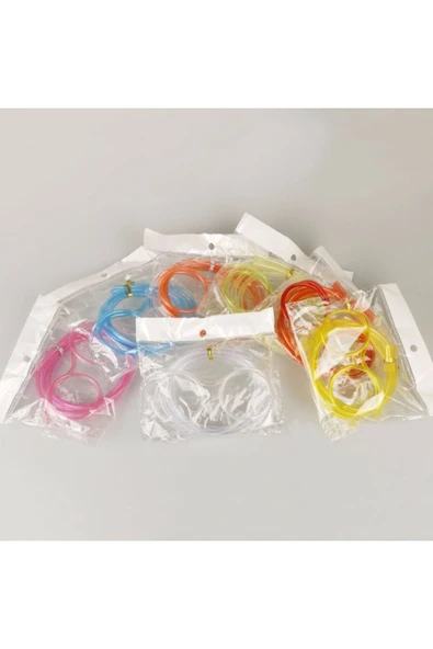 Pipetli Parti Gözlüğü - Çocuk ve Yetişkin Bıyıklı Pipet Gözlük - 11