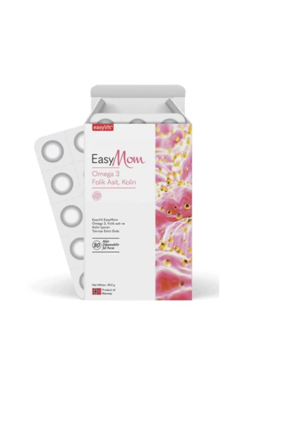 EASYVİT Easymom Omega 3 30 Tablet