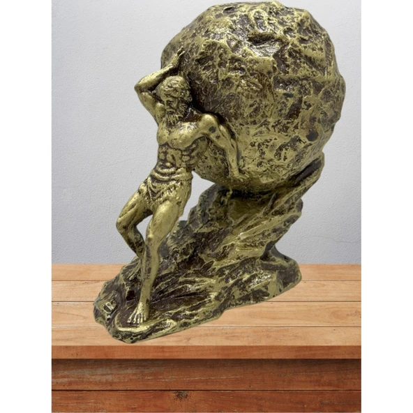 Sifios Biblo 20 Cm Mitolojik Kahraman Heykel Dekor Hediyelik Eşya - 3