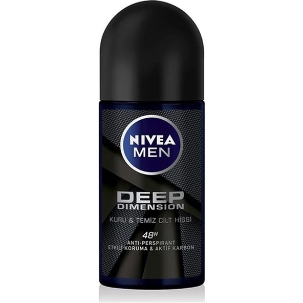 Nivea Men Deep Dimension Erkek Roll-On Deodorant 50 ML