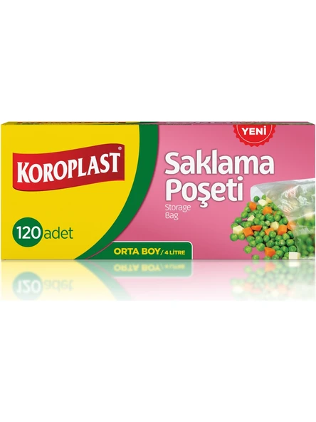 Koroplast Saklama Poşeti Orta Boy 24 X 38 Cm 120 Li x 6 Paket - 2
