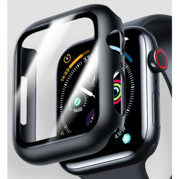 Apple Watch 44mm 360 Derece Kasa ve Ekran Koruyucu (Seri 2 3 4 5 6 SE)