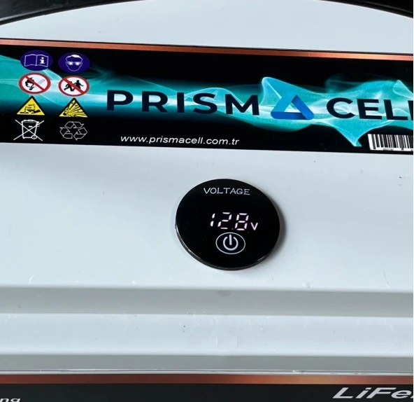 Prismacell LiFePO4 Akü 150A  12.8 Volt 2kWh Lityum Marin, Karavan, 12V 150 Amper Solar Akü Batarya - 2