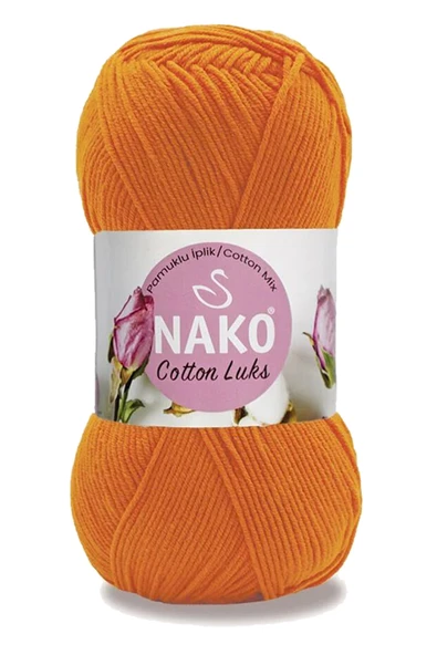 5 Adet Cotton Lüks Yelek Tunik Kazak Bluz Hırka İpi Yünü Turuncu 97552 - 2