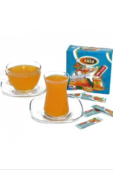Koza Tek İçimlik Mandalina Aromalı Toz İçecek 50'li - 2