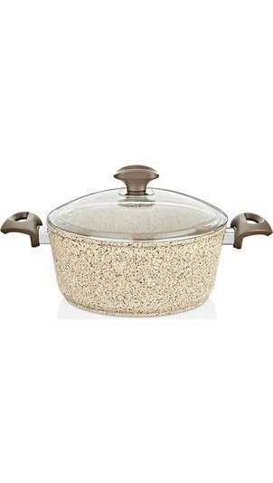 Falez Creamy Granit 28 Cm Derin Tencere - 2