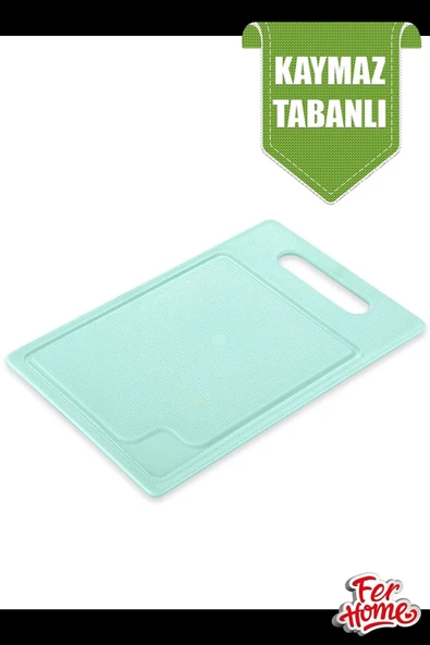 Kesme Tahtası Kaydırmaz Plastik Kesme Sunum Tahtası Pratik Kesim Panosu 160x245 Mm Royaleks-FR-107 - 3