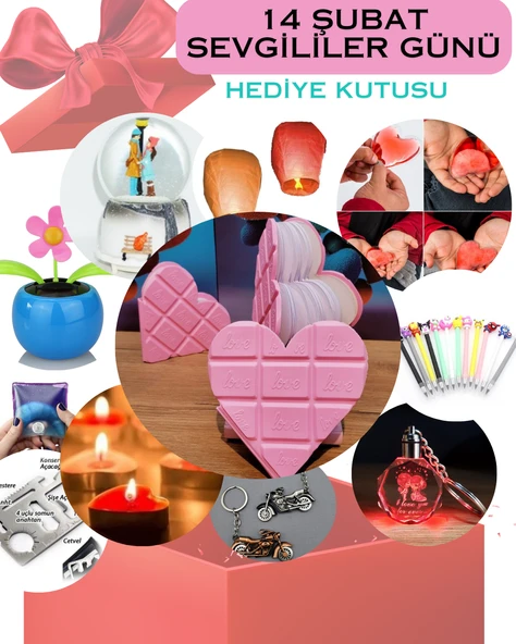 Sevgiliye Hediye Paketi Sevgililer Günü Kız arkadaş hediyesi Sevgilime hediye
