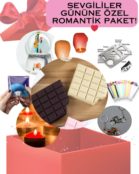 Sevgiliye Hediye Paketi Sevgililer Günü Erkek arkadaş hediyesi Sevgilime hediye
