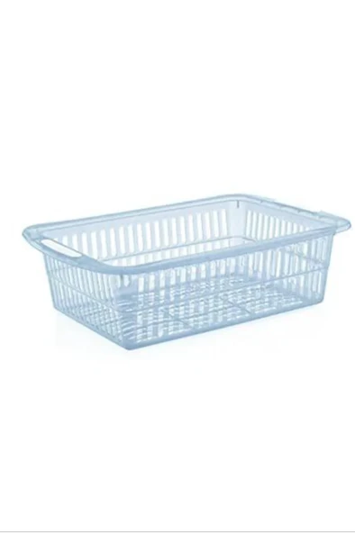 Köşeli Meyve Süzgeci Şeffaf 1 No Royaleks-E220 ürün görseli 1