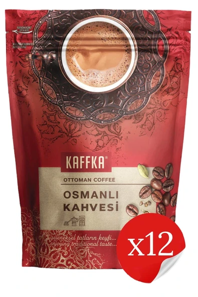 Şekeroğlu KAFFKA Osmanlı Kahvesi 150 Gr ( 12 Adet )
