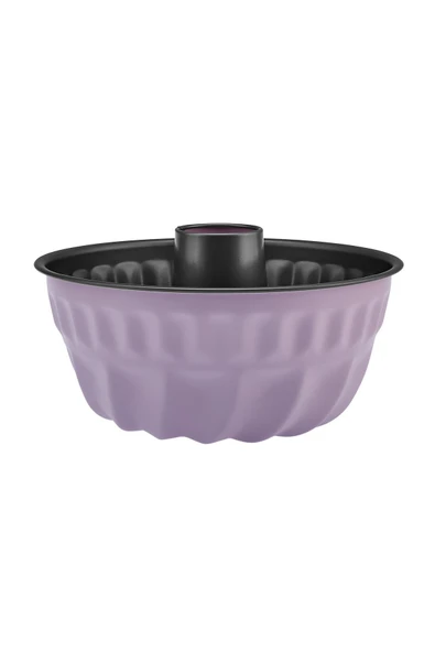 Multicake Karbon Çelik Dilimli Kek Kalıbı 23 Cm Lila - 5
