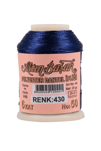 3 Adet Altınbaşak Oya ve Dantel İpi 20 gr - Royaleks - No: 430 - 3