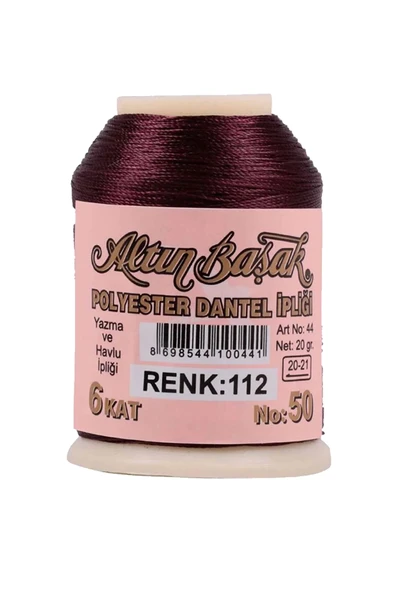 3 Adet Altınbaşak Oya ve Dantel İpi 20 gr - Royaleks - No: 410 - 112 - 707 - Resim 5