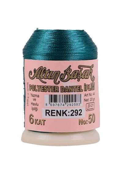 3 Adet Altınbaşak Oya ve Dantel İpi 20 gr - Royaleks - No: 650 - 025 - 292 - Resim 5