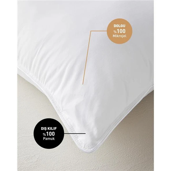 English Home Premium Yastık 50x70 cm Beyaz - 9