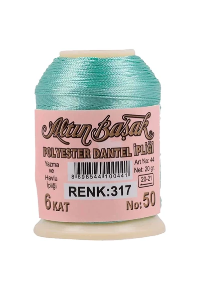 3 Adet Altınbaşak Oya ve Dantel İpi 20 gr - Royaleks - No: 905 - 840 - 317 - 5