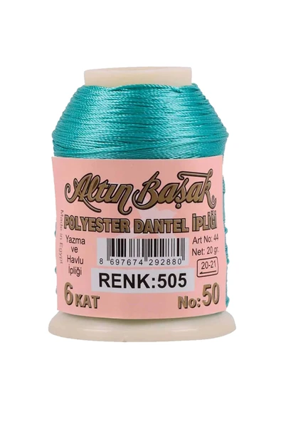 3 Adet Altınbaşak Oya ve Dantel İpi 20 gr - Royaleks - No: 347 - 040 - 505 - 5