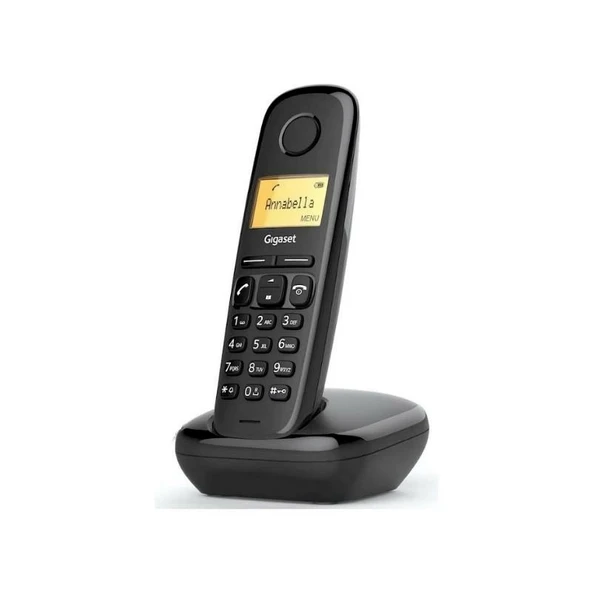 Siemens Gigaset A170 Dect Telefon, Telsiz, Siyah - 9
