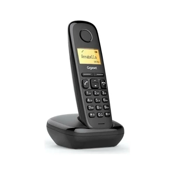 Siemens Gigaset A170 Dect Telefon, Telsiz, Siyah - 3