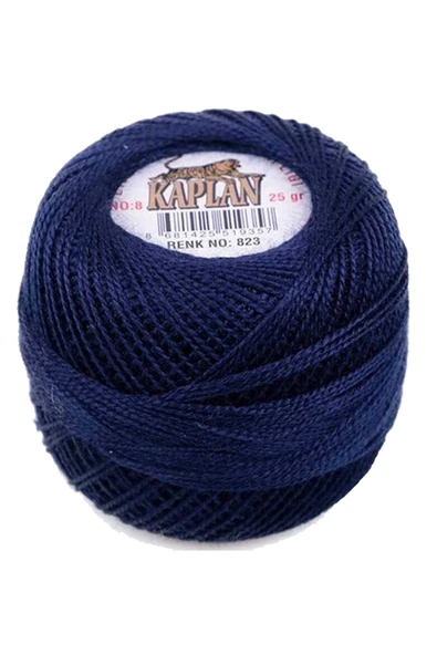 3 Adet Kaplan Etamin Ve Kanaviçe İpi 8 No Kod/Renk: 427 - 3348 - 823 - Ryl - Resim 4