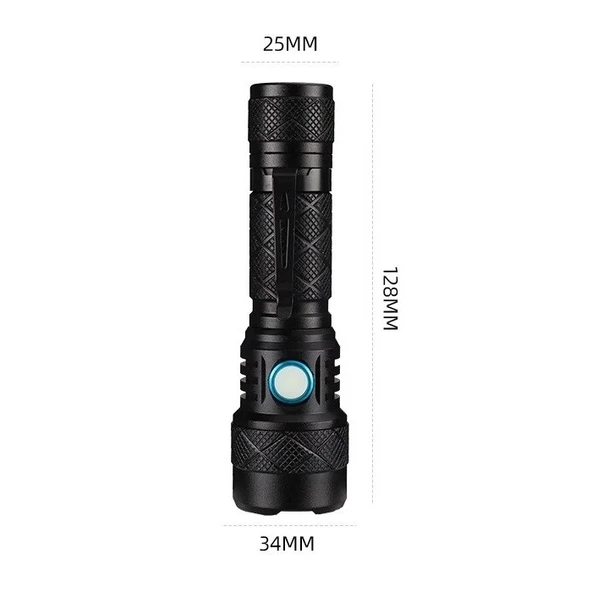 Baretta Bt-55 2500 Lümen Cree Xml L2-u2 Led Şarjlı El Feneri - 4