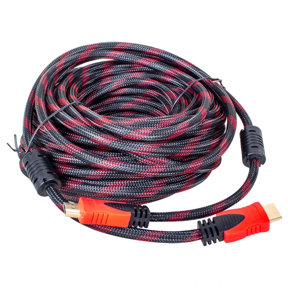 Hdmı Kablo 20 Metre Örgülü Kutulu Powermaster (1.4v-3d)